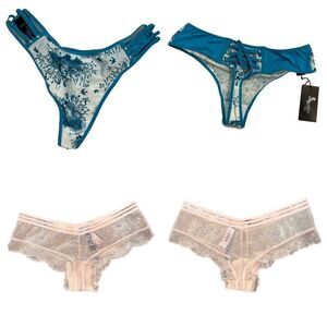 Size Small VS, Marlies Dekker, & Yandy cheeky panties NWT Brand New with tags